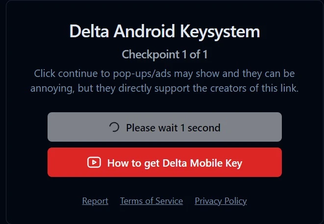 Delta Android Key system